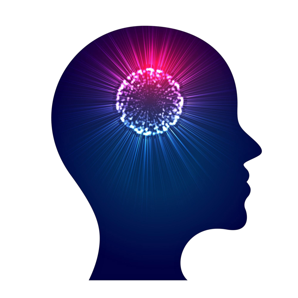 Testa umana papercut techno