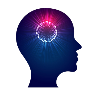 Testa umana papercut techno